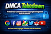 remove negative content from google,youtube,facebook, instagram,gmb under dmca