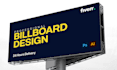design billboard, yard sign, rollup banners