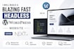 develop a fast headless wordpress website with next js frontend