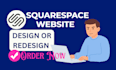 design, redesign, clone or migrate your squarespace website