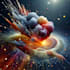 create abstract geometric digital art