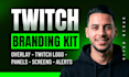 a professional twitch overlay stream package