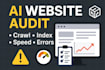 do ai powered SEO audit to fix crawl, indexing, speed and ranking issues