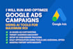 be your adwords expert and create high performing google ads PPC campaigns