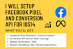 fix facebook pixel and conversion API tracking issues