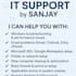 provide remote IT support for your computer, email, or network issues