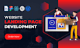 design a landing page for your business