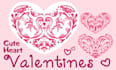 draw floral heart with your pet