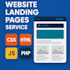 develop mobile friendly landing pages with animations