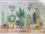 create a beautiful traditional mixed media illustration