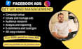 create, manage, and optimize your facebook ads campaings