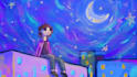 animate a 2d lofi loop
