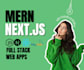 do mern next js reactjs node developer website html php