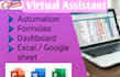be your google sheets expert for automation, formulas, and dashboards