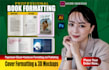 do ebook formatting and layout design, book layout, book cover, typesetting