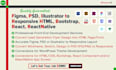 convert figma, PSD, ai into HTML page, wordpress, reactjs, vuejs