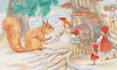 create watercolor illustrations for KDP children book basic size