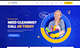 design cleaning website cleaning service website cleaning booking website design