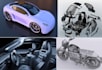 design 3d mechanical part 3d electric vehicle 3d automotive car model solidworks