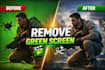 remove green screen, do rotoscoping and vfx cleanup professionally