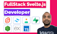 be svelte tailwindcss sveltekit typescript fullstack developer