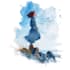 do paint a stylised watercolor illustration