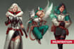 draw anime and game style characters art