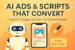custom ai ads and video scripts to boost sales