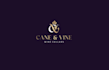design cane vine wine cellars logo