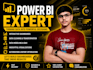 create a power bi project and make interacted dashboard and visuals