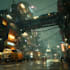 making a cyberpunk futuristic city art
