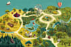 map illustration vector illustration vector map