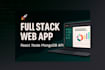 build a full stack website with react node and mongodb