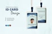 design modern id cards and badges