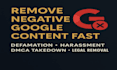 takedown remove harassing defaming negative leak content from google under dmca