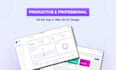 design clean and modern saas dashboard UI UX