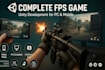 develop professional unity 3d action, fps and shooting games