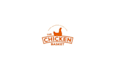 design outstanding super chicken basket logo