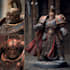 create a warhammer 40k space marine impression