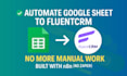 automate google sheets to fluentcrm using n8n