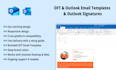 create clickable outlook email signature and oft templates