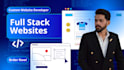 build a full stack mern web application with rest API integration