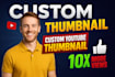 design viral clickbait youtube thumbnails