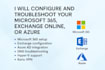 fix issues and set up microsoft 365 azure or exchange online