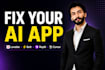 fix bugs and improve your lovable replit bolt or cursor app
