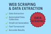 do automated web scraping, data mining and email extraction