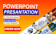 design powerpoint presentation, pitch deck, google slides, canva template