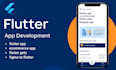 develop modern ecommerce app in flutter with getx, firebase and apis