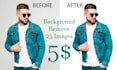 do image background removal professionally using pen tool