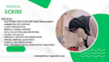 be a professional medical scribe and do patient charting